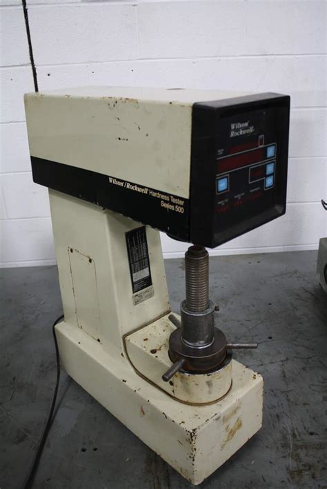 used wilson rockwell hardness tester|rockwell hardness tester for sale.